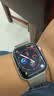 Apple/苹果 Watch S11 智能手表GPS款46毫米银色铝金属表壳雾紫色运动型表带S/M MEVW4CH/B 实拍图