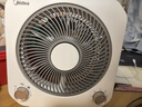 美的（Midea） 电风扇 家用台式小风扇空气循环扇转页扇办公室桌面鸿运扇五叶轻音柔风卧室宿舍节能省电台扇 KYT20-25F【8寸推荐款】 桌面转页扇 实拍图