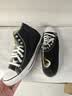 匡威（Converse）All Star夏季经典帆布男女高帮休闲运动鞋黑色101010 101010/黑色 43 实拍图