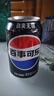百事可乐Pepsi 无糖可乐 碳酸饮料汽水 330ml*6听 黑罐整箱装（包装随机） 实拍图