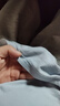 【京东直采】重磅纯棉 圆领短袖男款t恤衣服女士t恤服装真5折专场 冰川蓝（短袖） XL （125-140斤） 实拍图