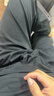 JEANSWEST LIFE真维斯冰丝空调裤子男夏季休闲透气薄款运动长裤男士大码束脚裤潮 实拍图