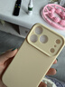 第一卫DIVI【轻柔液态丨手感超好】适用iPhone17Pro手机壳苹果17pro保护套亲肤镜头全包硅胶防摔超薄软壳黄 实拍图