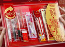 晨光（M&G）【包邮】金榜题名学生考试透明套装中考高考专用文具套装 中性笔/涂卡笔/替芯/橡皮/尺规 15件套 实拍图