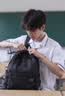 JEEP双肩包男大容量休闲背包女高中大学生书包轻便通勤电脑包旅行包 黑色【35L大容量+多隔层】 实拍图