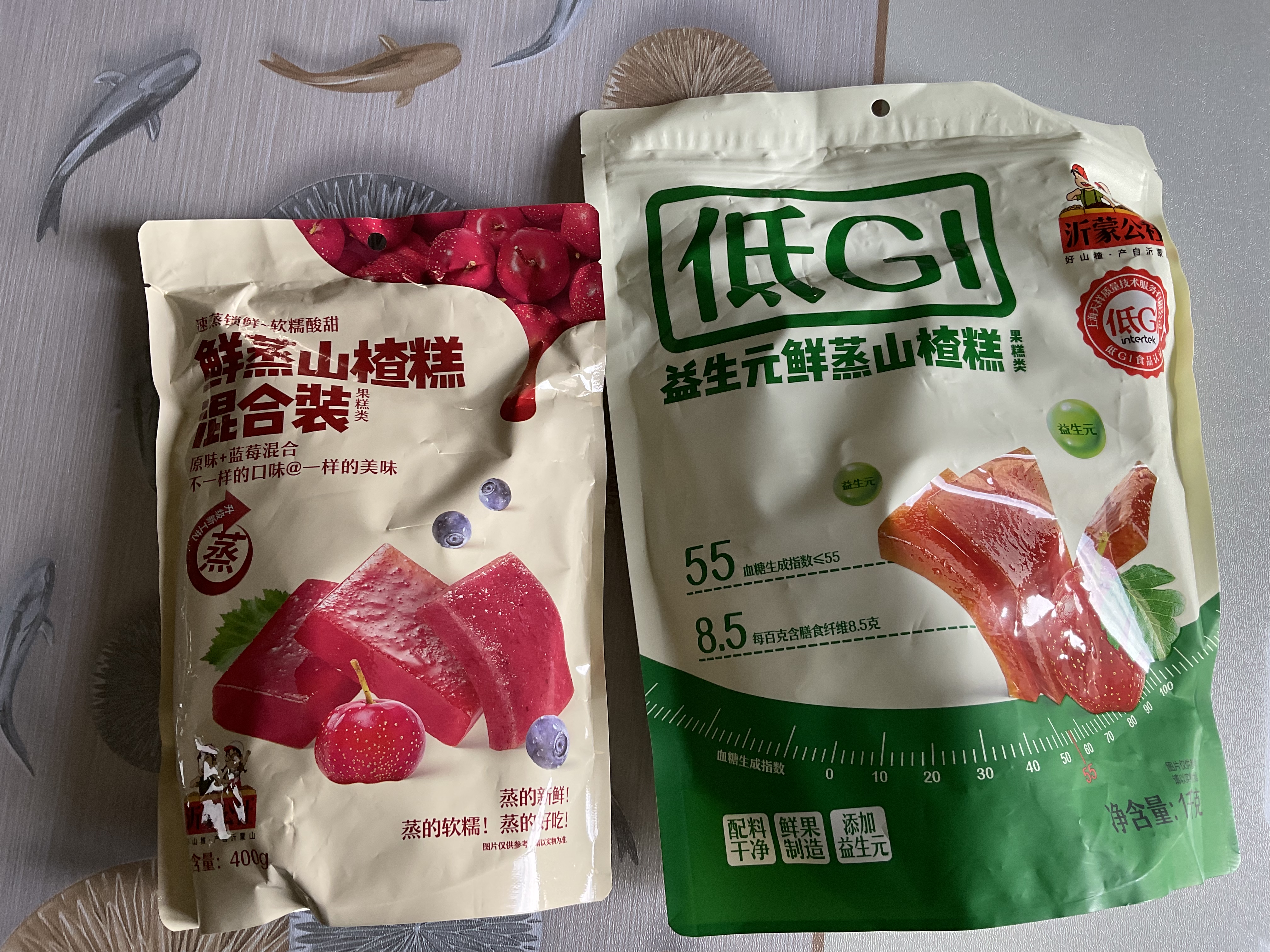 沂蒙公社六物鲜蒸山楂糕轻养橙皮红枣山药茯苓无添加剂独立包装黑五优惠 低GI益生元鲜蒸山楂糕 1kg*1袋 实拍图