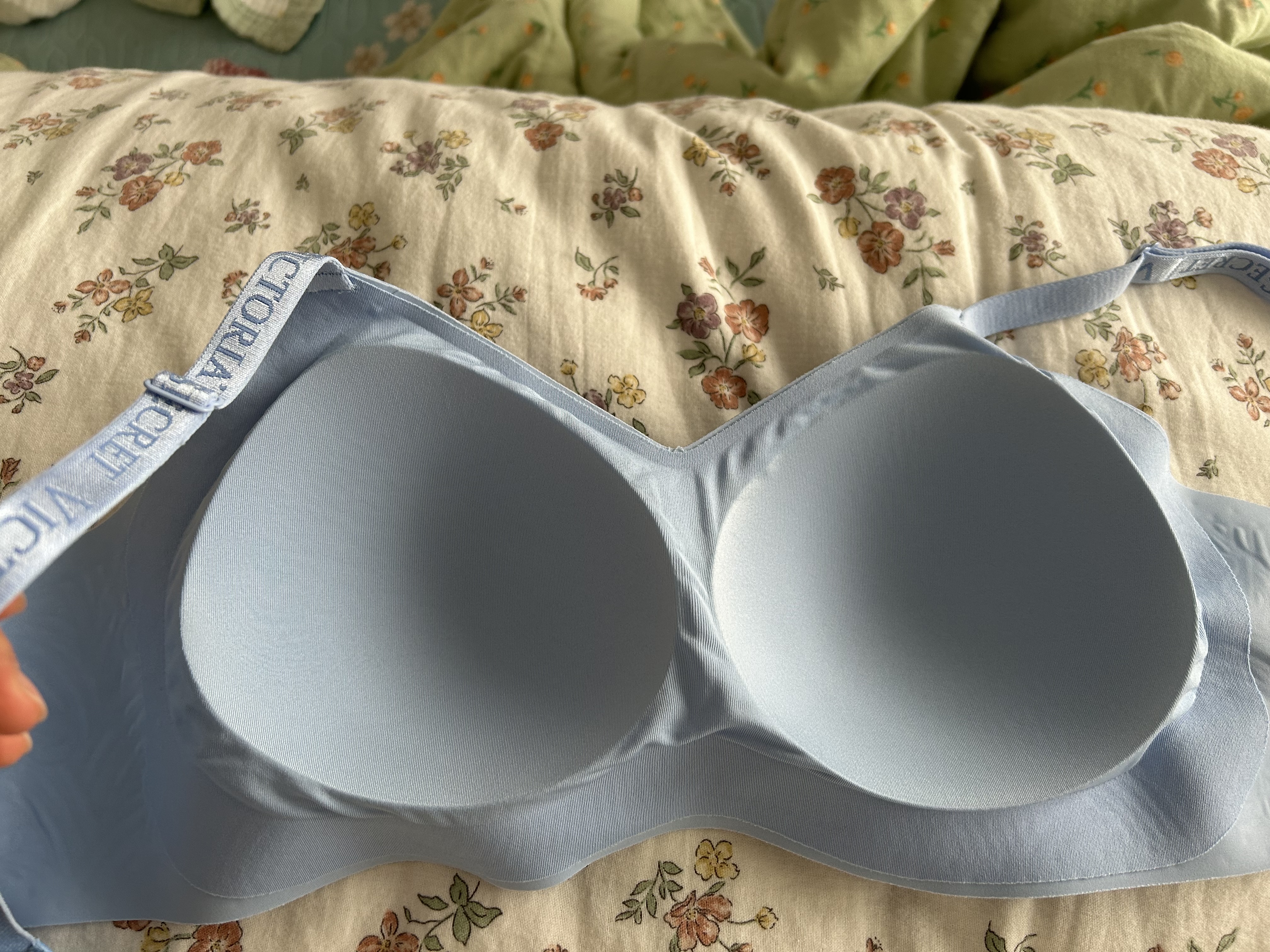 维多利亚的秘密（Victoria's Secret）维密 明星同款果冻条反重力软支撑凉感文胸PRO微聚拢MAX大胸显小 实拍图