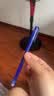 爱好（AIHAO）【开学必备】可擦中性笔0.5mm全针管男女学生热可擦练字笔摩易擦可擦笔晶蓝12支 47932 实拍图