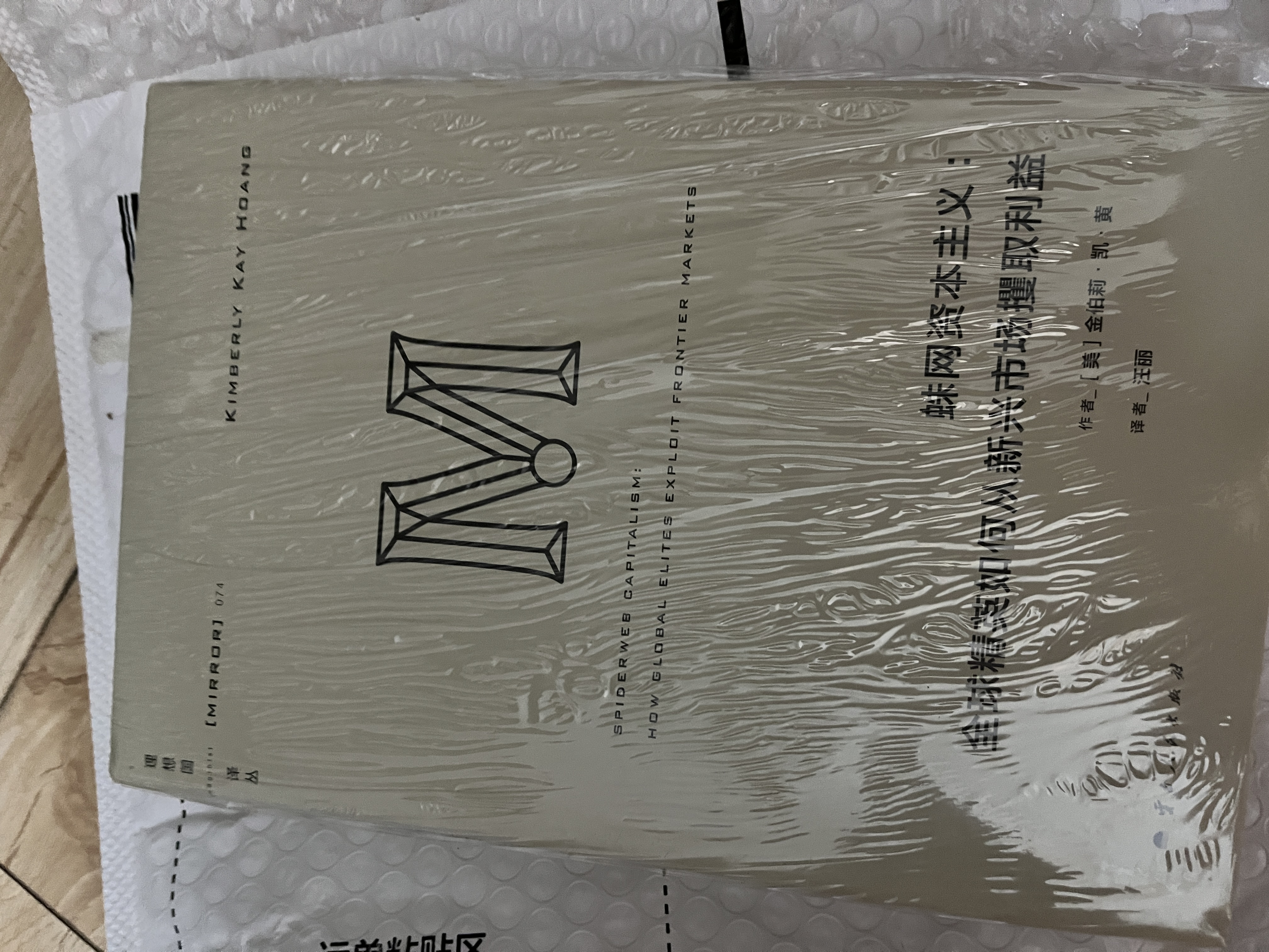 【寄语签章】理想国译丛074·蛛网资本主义：全球精英如何从新兴市场攫取利益 11月发书评赢免单 实拍图