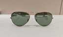 雷朋（RayBan）经典飞行员系列太阳镜开车墨镜男女户外眼镜0RB3025 004/78枪色镜框蓝灰色偏光镜片 尺寸62 实拍图