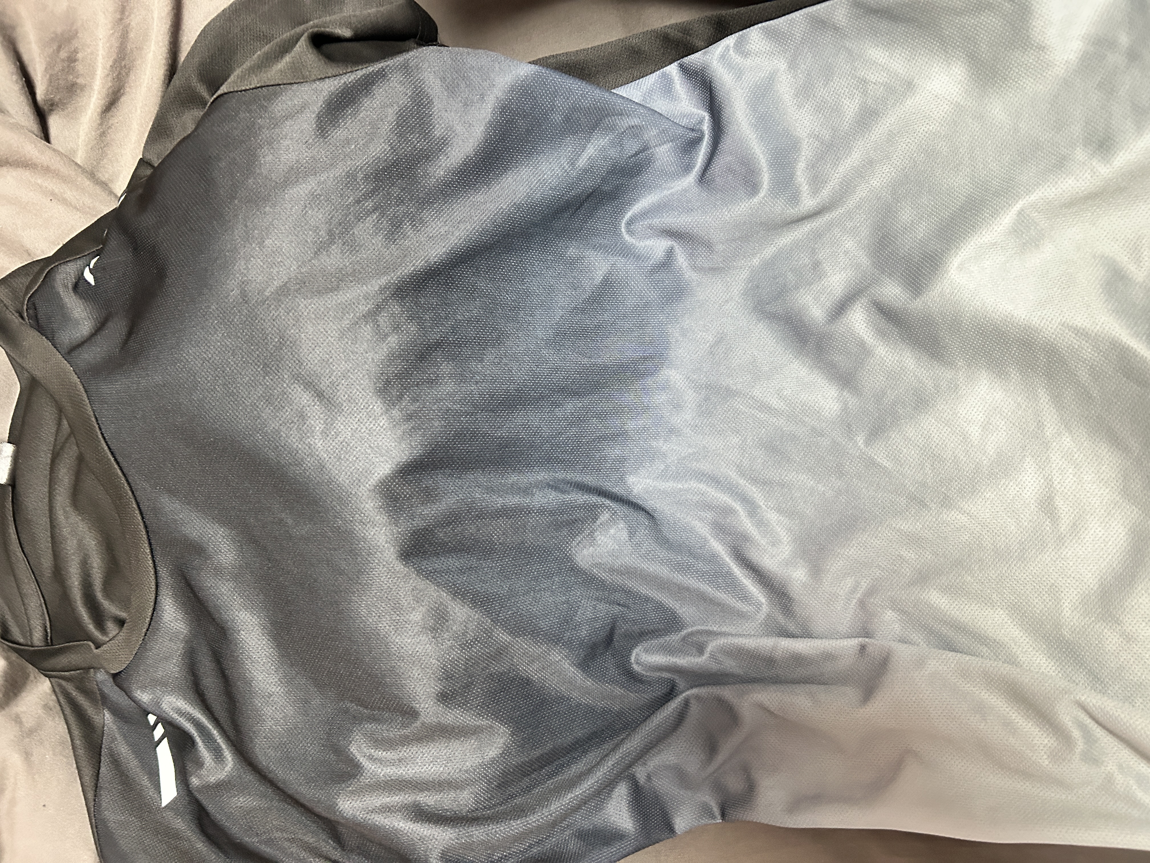 艾伦伯顿（Alen Botun）运动套装男健身服速干冰丝休闲短袖夏季薄款t恤训练篮球跑步服 科幻宽松两件套【冰凉触感】 L(130-145)斤 实拍图