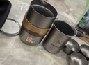 金灶（KAMJOVE）纯钛旅行茶具套装 便携泡茶杯户外茶具茶水分离泡茶器防烫快客杯 T-33F 一壶5杯 实拍图