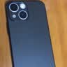 奶小鸭 适用苹果13mini手机壳 iphone13mini保护套镜头全包超薄透明磨砂防摔软壳男女款 深空黑 实拍图