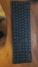 双飞燕（A4TECH）WKG-1000 104键 无线键鼠套装 无线键盘鼠标套装无线鼠标键盘套装办公键盘打字手感好 黑色 无线 实拍图