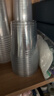 CLITON一次性奶茶杯咖啡杯透明带盖冷饮杯家用商用塑料杯500ml*50套 实拍图