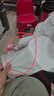 多米贝贝（Tomibaby）孕妇枕头护腰侧睡枕海豚托腹枕侧卧糖果抱靠枕EPS静音枕浅灰 实拍图