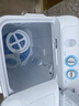海尔（Haier）半自动双桶双缸洗衣机 12KG大容量  强力去污洗大件 一级能效家电国家补贴以旧换新 XPB120-81D2 实拍图