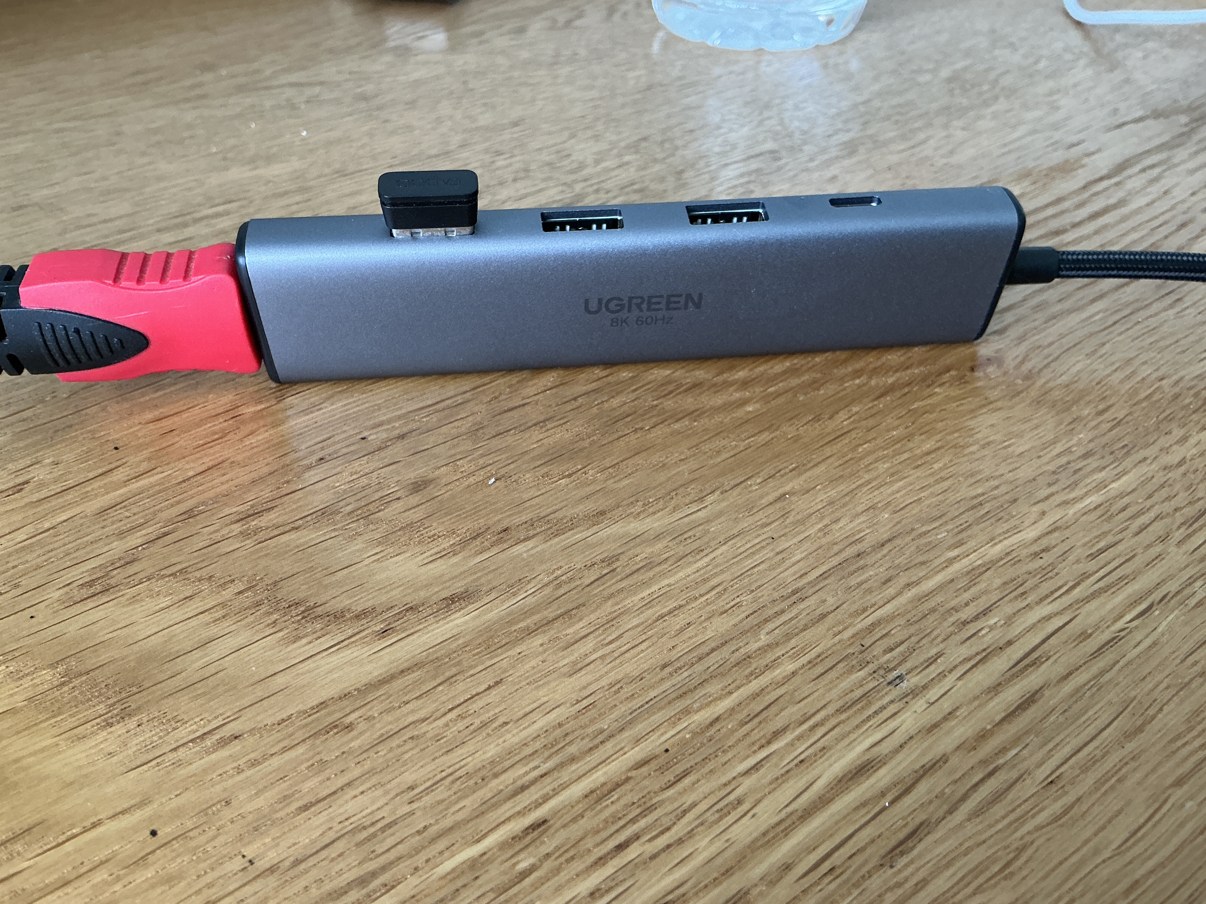 绿联Type-C扩展坞HDMI2.1转接头8K60Hz拓展坞电竞540Hz高刷转换器适用雷电接口苹果Macmini电脑转接器 实拍图