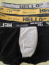 真维斯（Jeanswest）男士内裤纯棉平角裤大码四角4条 实拍图