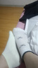 袜子女夏季薄款透气网眼浅口袜黑白蝴蝶可爱甜美学院风清凉袜 随机款式 5双 实拍图