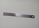 得力(deli)15cm不锈钢直尺 测量绘图刻度尺子 带公式换算表 办公用品  8461 实拍图