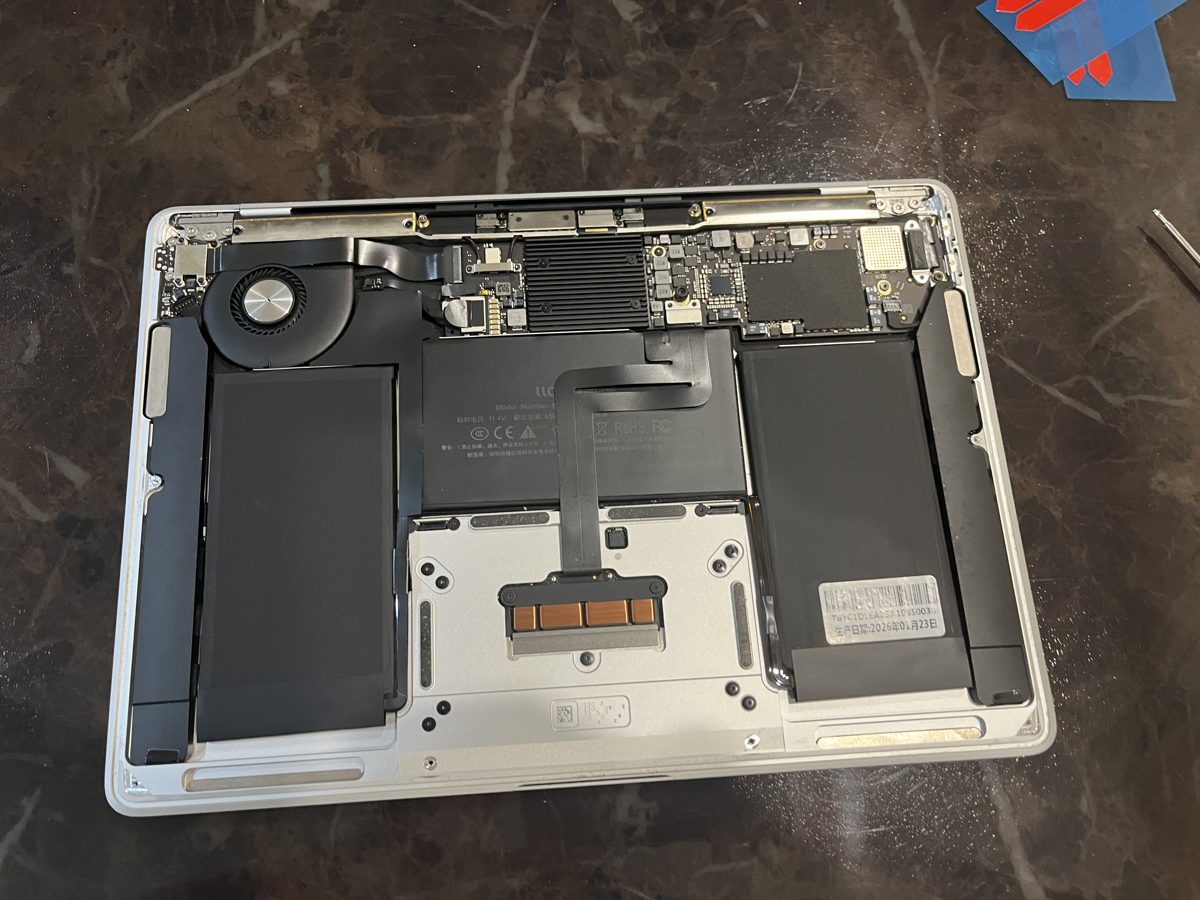 绿巨能（llano）适用苹果笔记本电池 MacBook Air A1932 A2179（2018-2020款）A1965电脑电池 实拍图