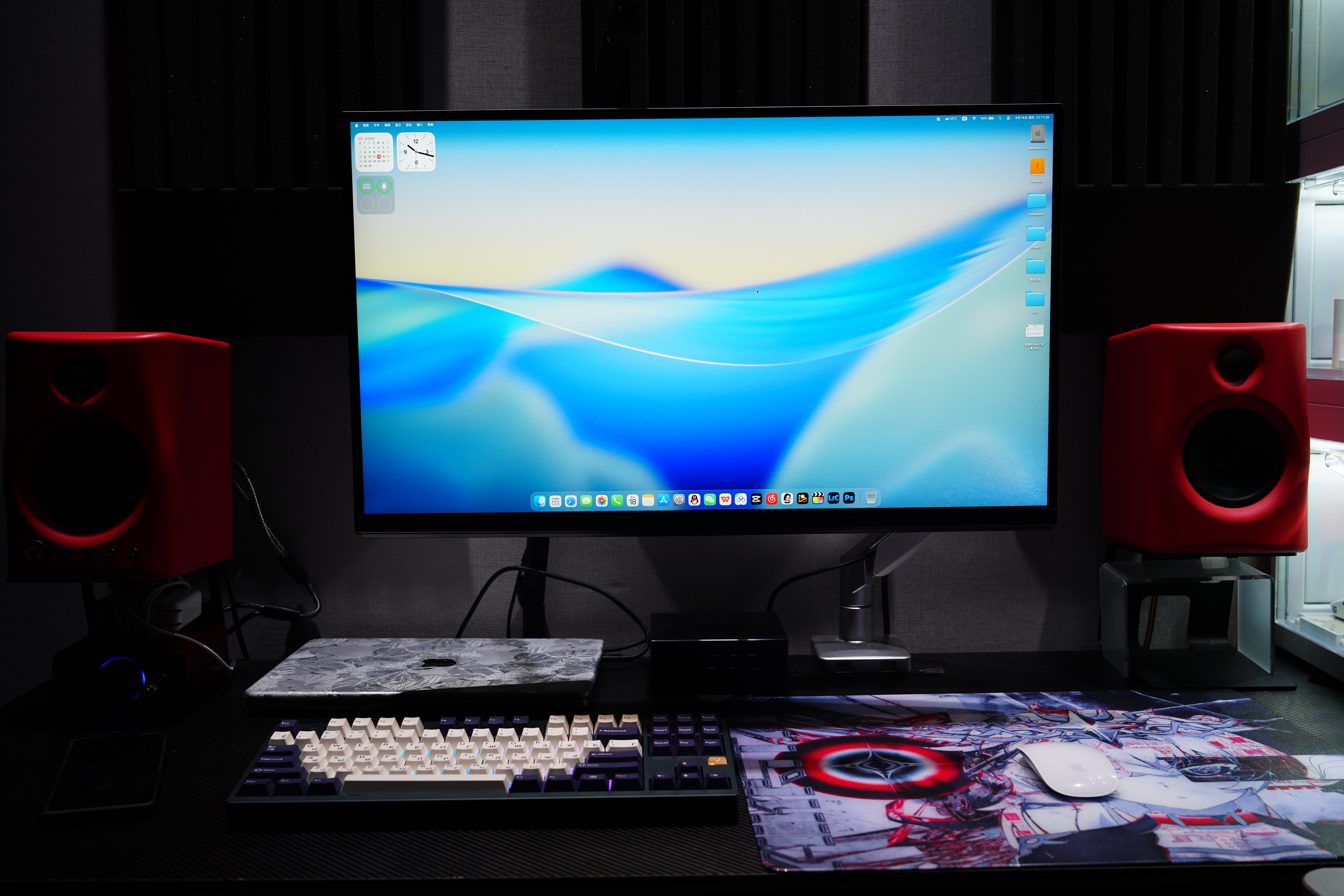 明基（BenQ）MA270U 27英寸苹果色4K HDR400护眼莱茵认证 95%P3色域 mac外接显示器 实拍图