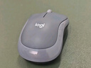 罗技（Logitech）M221轻音鼠标 无线鼠标 办公鼠标 对称鼠标 带无线微型接收器 茱萸粉 实拍图