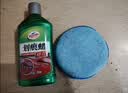 龟牌（Turtle Wax）汽车划痕蜡修复神器车漆黑色刮痕膏车身漆面瑕疵去痕抛光腊研磨剂 大瓶更实惠划痕蜡300ml+抛光海绵 实拍图