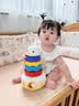 MKBIBI叠叠乐玩具萌鸭不倒翁0-1岁婴幼儿童套圈玩具 实拍图