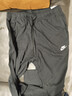 耐克（NIKE）男运动裤 春秋款 单层针织 直筒休闲BV2767-010黑XL 实拍图