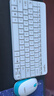 罗技（Logitech）MK245 Nano 键鼠套装 无线键鼠套装 办公键鼠套装 紧凑型 可调支架 带无线2.4G接收器 白 实拍图