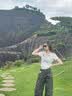 MJ STYLEPolo领短袖T恤女2026年夏季新款收褶修身显瘦小个子短款上衣 实拍图