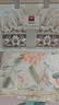 富安娜床上磨毛四件套纯棉 100%全棉磨毛床单双面被套 203*229cm 枝叙 实拍图