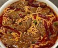 五谷道場 非油炸方便面宵夜面麻辣牛肉116g*6碗早餐宵夜零食 实拍图