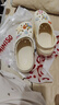 名创优品（MINISO）洞洞鞋男女夏季外穿凉鞋防滑厚底踩屎感包头凉拖鞋卡其色+海星 实拍图
