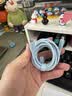 ROCK哆啦A梦数据线苹果充电线Type-c双头快充PD60W亲肤硅胶适用iPhone18Promax/17/16荣耀安卓车载2米 实拍图