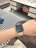 Apple/苹果 Watch S11 智能手表GPS款42毫米银色铝金属表壳雾紫色运动型表带S/M MEUT4CH/B 实拍图