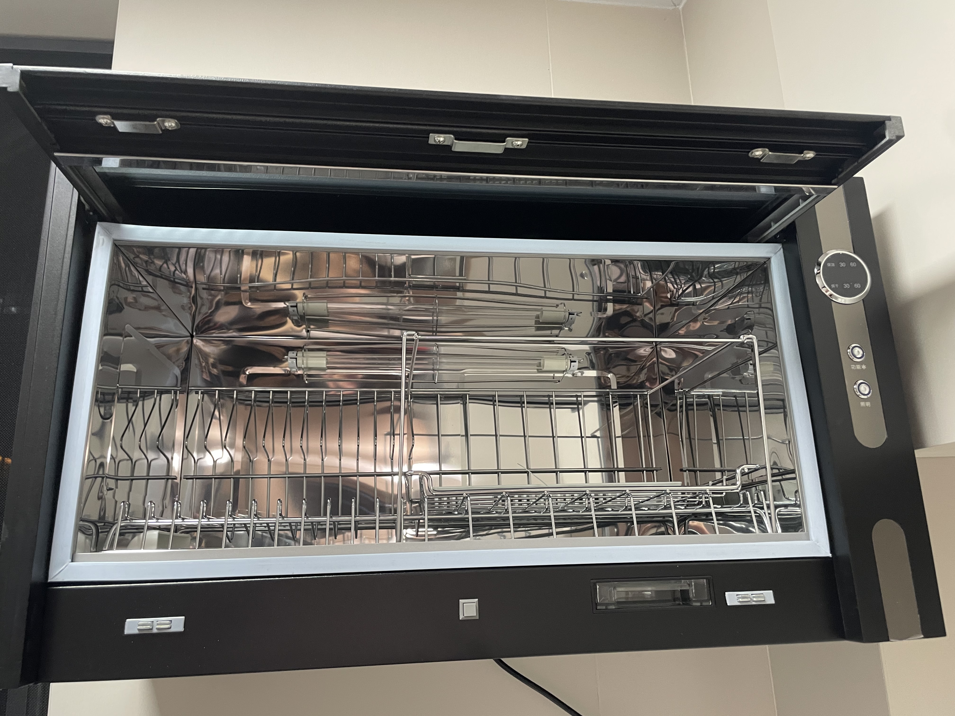 康宝（Canbo）消毒柜台式挂壁式家用小型消毒碗柜餐具碗筷奶瓶免沥水烘干紫外线收纳柜XDZ40-WA3A 实拍图