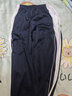裕达深圳校服初中生高中生夏季校服裤中学运动长裤(薄款) 深蓝色 175 实拍图