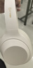 iKF T1 Max 主动降噪头戴式蓝牙耳机2026新款蓝牙6.0无线有线hifi音质电竞游戏低延迟超长续航云岩白 实拍图
