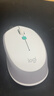 罗技（Logitech） M380 无线鼠标 无线2.4G 办公鼠标 百度AI智能语音输入打字翻译 家用办公型M380 珍珠白 实拍图