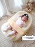 babycare防呛奶枕头斜坡枕安抚宝宝防溢奶防吐奶专用枕山茶米44*19CM 实拍图