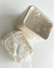 特美居（temeiju）玉米淀粉饭盒一次性餐盒食品级打包盒带盖可微波500型方形*8套 实拍图