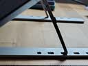 ThinkPad联想笔记本支架电脑桌支架散热器便携立式铝合金增高架适用苹果联想thinkbook14+ 11-17.3英寸银 实拍图