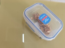 乐扣乐扣 进口保鲜盒微波炉饭盒塑料餐盒密封便当盒收纳盒550ML*2长方形 实拍图