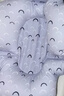 babycare婴儿洗澡盆坐浴盆洗澡神器可折叠浴盆游泳洗澡桶浴盆+浴垫 冰川蓝 实拍图