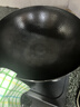 美的（Midea）铁锅炒锅健康无涂层精铁炒菜锅家用明火燃气灶凹面电磁炉专用32cm 实拍图