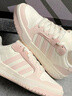 adidas ENTRAP美式校园风运动少年感复古篮球风板鞋男女阿迪达斯   白色/粉色   40 实拍图