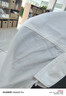 森马（Semir）棉麻衬衫丨 短袖衬衫男夏季新款白色休闲上衣小宽松含亚麻外套 实拍图